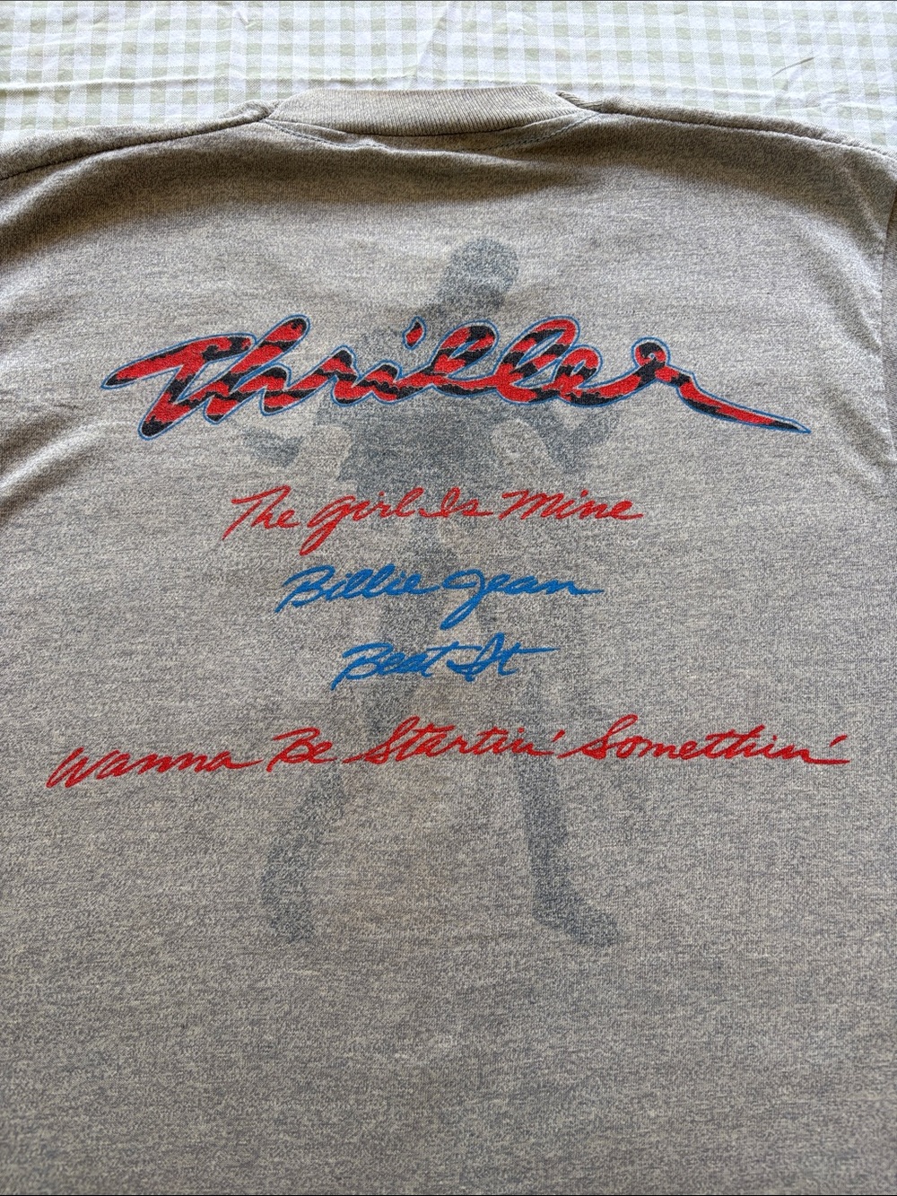 Michael Jackson vintage 1984 thriller single stitch T-shirt - Picture 9 of 9